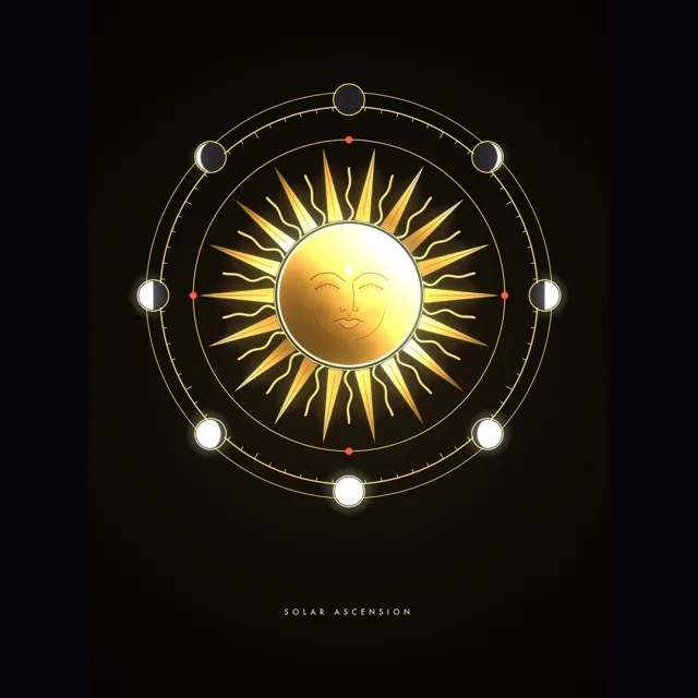 Solar Ascension, an original design from the AuraCanvas studio