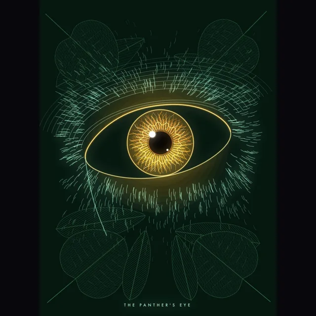 The Panther's Eye, an original design from the AuraCanvas studio