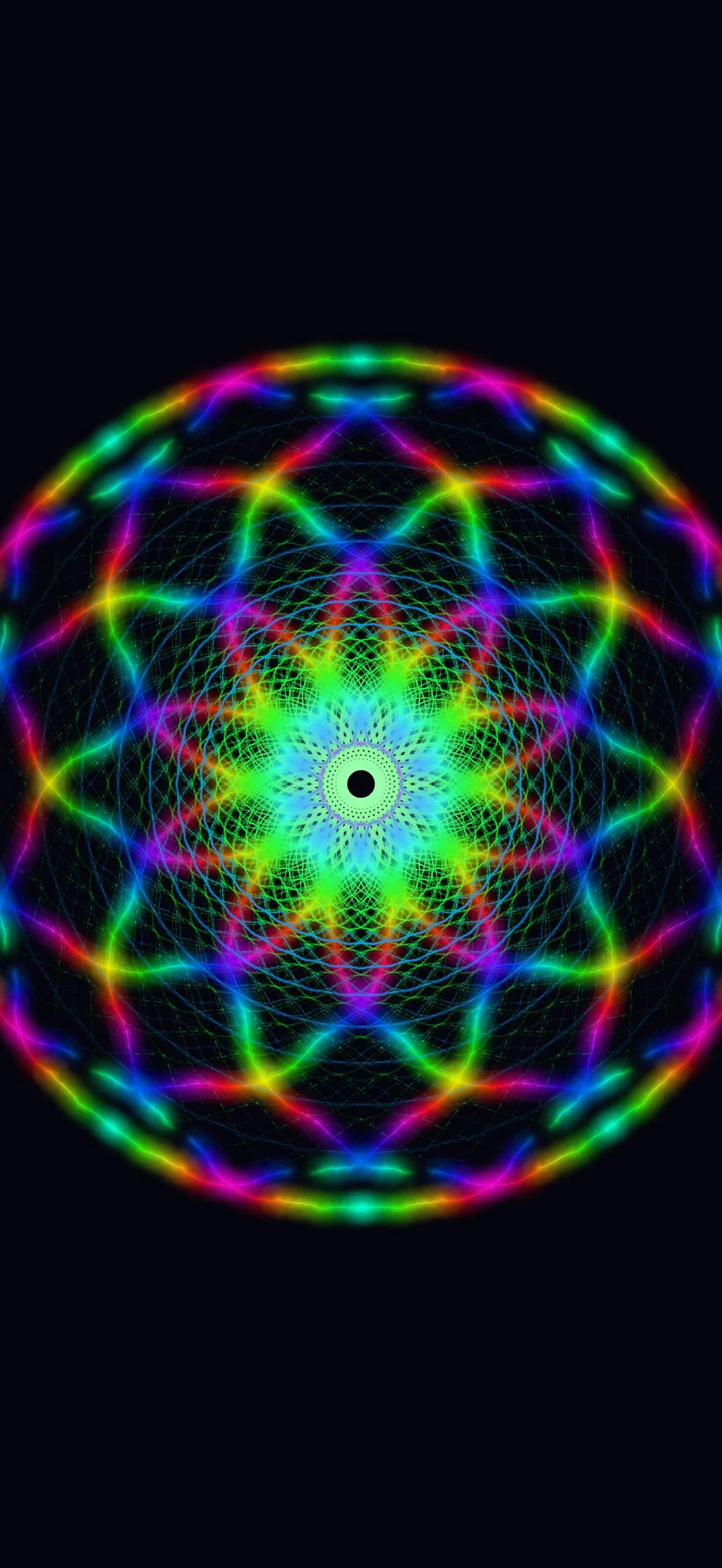 Flower of life sacred geometry pattern