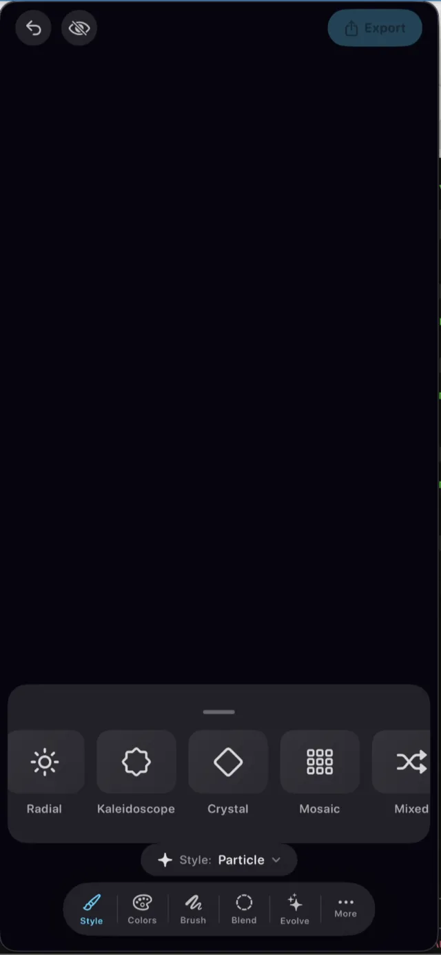 More styles selection